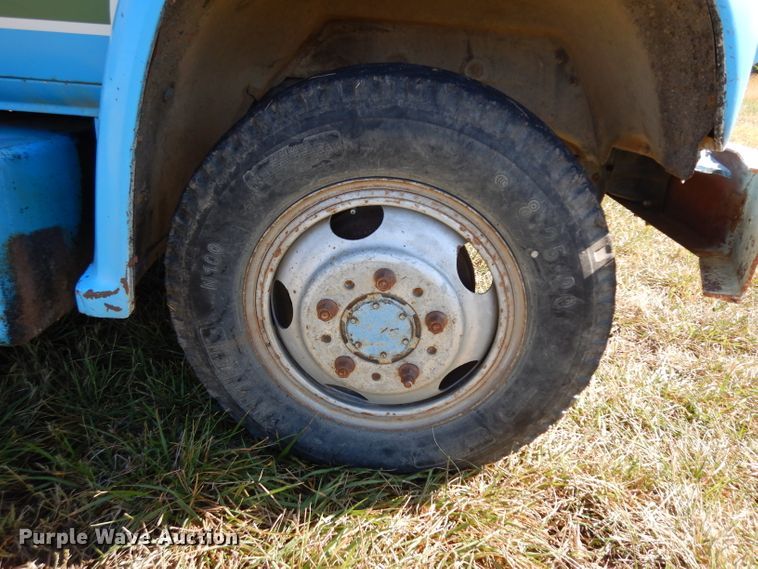 image for item HN9305 1983 Chevrolet C60  flat dump bed truck