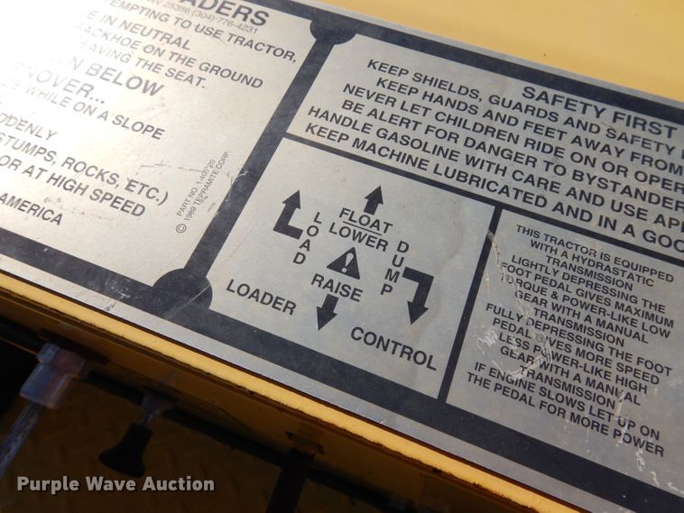 image for item HN9308 Terramite T5C  backhoe