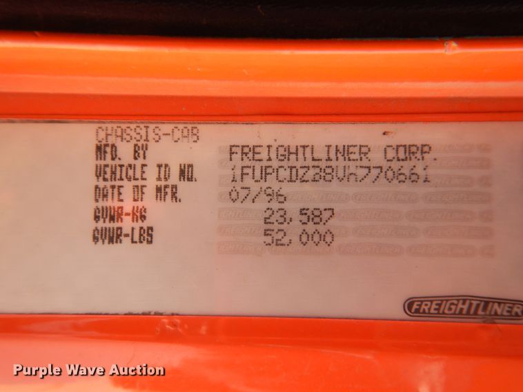 image for item HO9173 1997 Freightliner FLD  dump truck