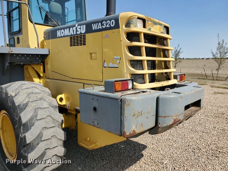 image for item HO9659 1996 Komatsu WA320-3L  wheel loader