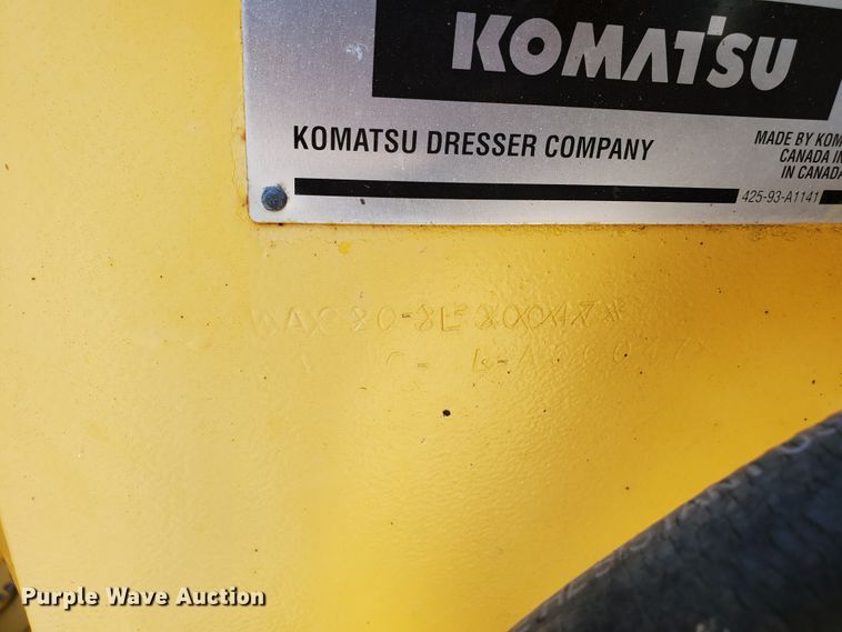 image for item HO9659 1996 Komatsu WA320-3L  wheel loader
