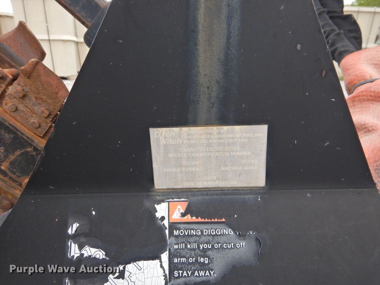 image for item HO9919 2008 Ditch Witch R150  trencher