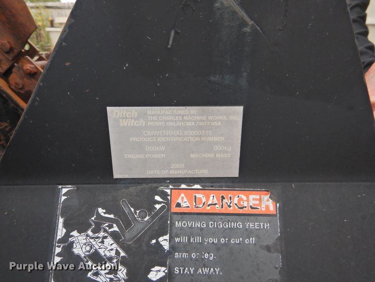 image for item HO9920 2008 Ditch Witch R150  trencher