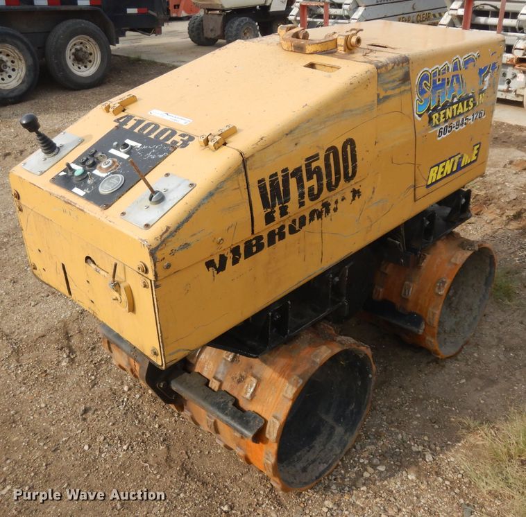 image for item HV9802 Vibromax W1500  vibratory trench compactor