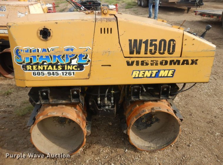 image for item HV9802 Vibromax W1500  vibratory trench compactor