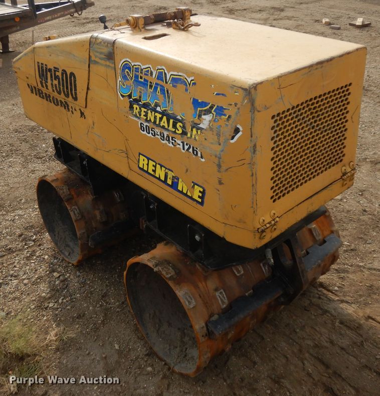 image for item HV9802 Vibromax W1500  vibratory trench compactor