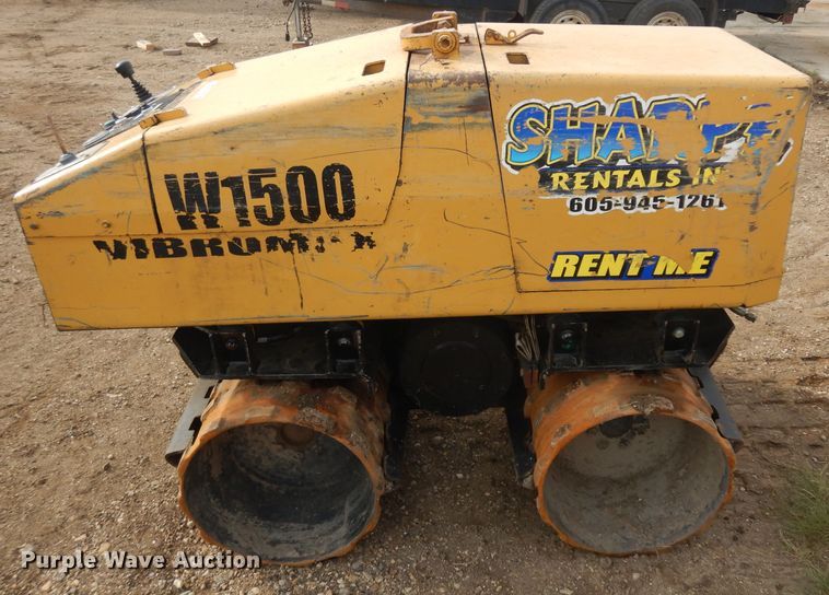 image for item HV9802 Vibromax W1500  vibratory trench compactor