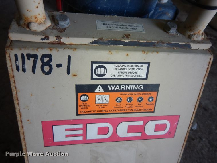 image for item HY9700 Edco concrete grinder