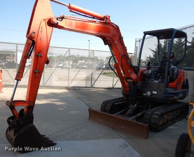 image for item HY9704 Kubota KX121-3SS  mini excavator