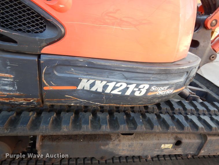 image for item HY9704 Kubota KX121-3SS  mini excavator