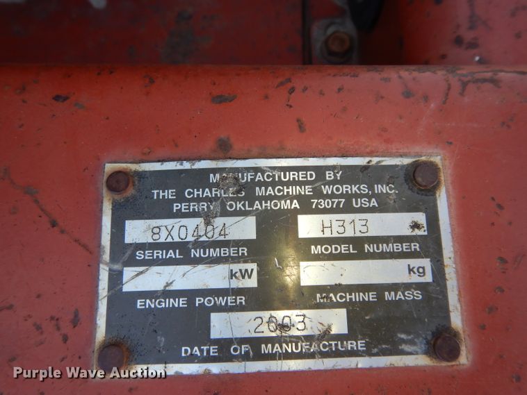 image for item HY9706 2003 Ditch Witch 3700DD  trencher