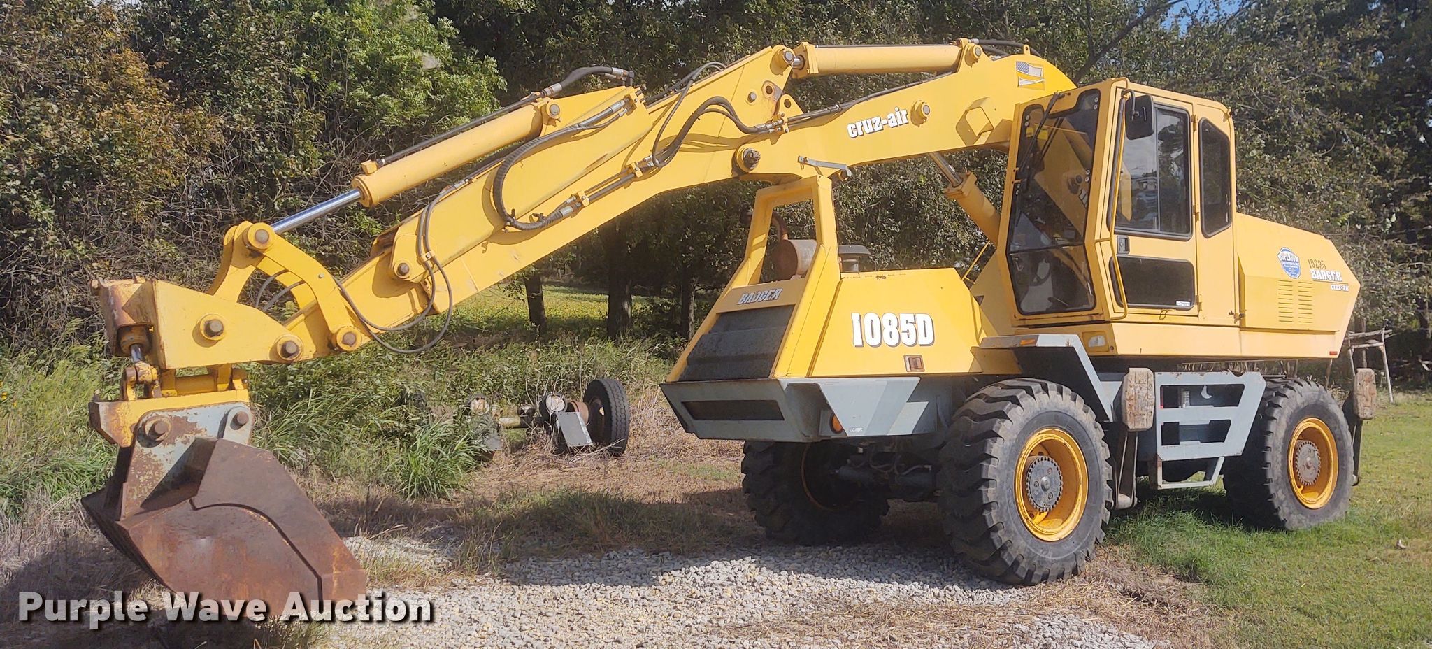 Badger 1085D wheeled excavator in Winfield, KS | Item EQ9445 sold