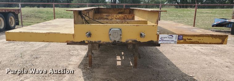 image for item DD0321 1982 Tech Steel equipment trailer