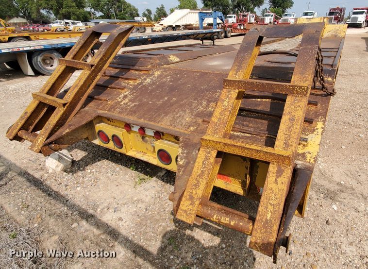 image for item DD0321 1982 Tech Steel equipment trailer