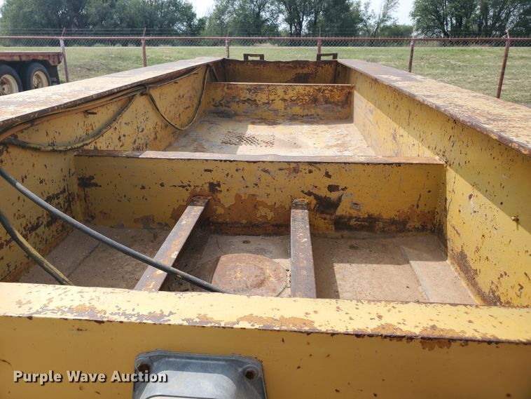 image for item DD0321 1982 Tech Steel equipment trailer