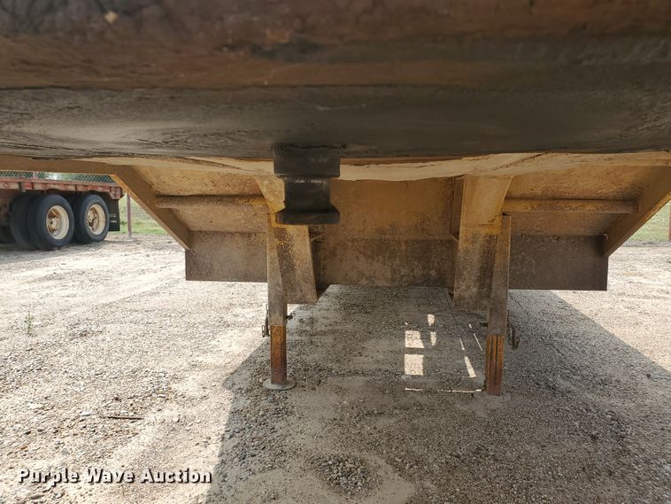 image for item DD0321 1982 Tech Steel equipment trailer