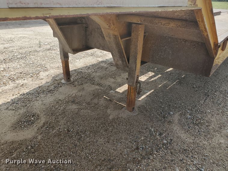 image for item DD0321 1982 Tech Steel equipment trailer