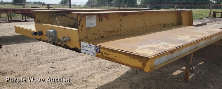 image for item DD0321 1982 Tech Steel equipment trailer