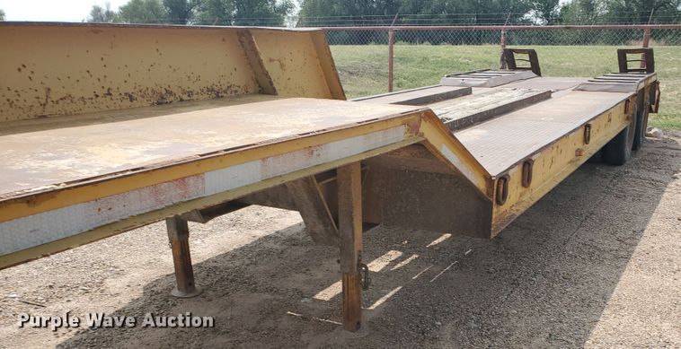 image for item DD0321 1982 Tech Steel equipment trailer