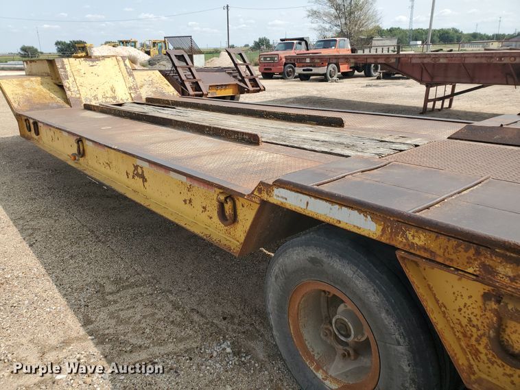image for item DD0321 1982 Tech Steel equipment trailer