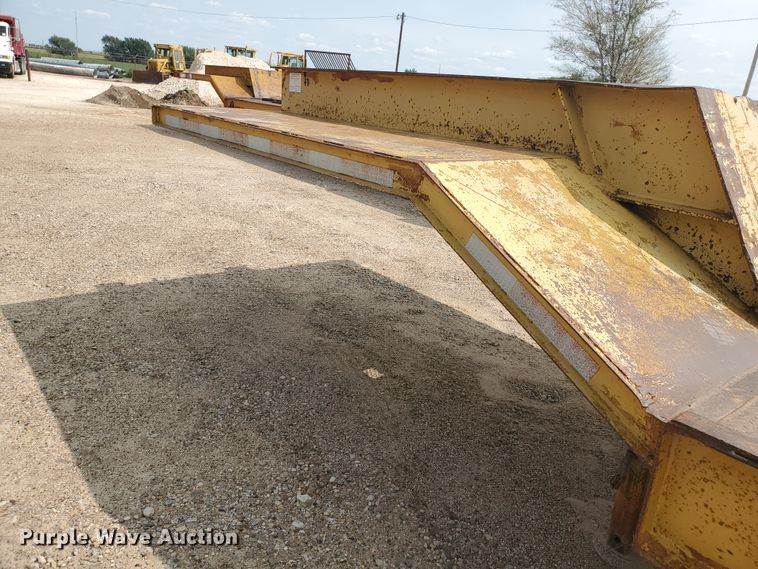 image for item DD0321 1982 Tech Steel equipment trailer