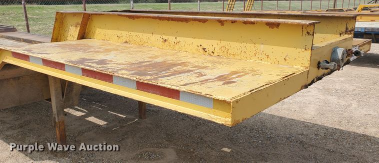 image for item DD0321 1982 Tech Steel equipment trailer