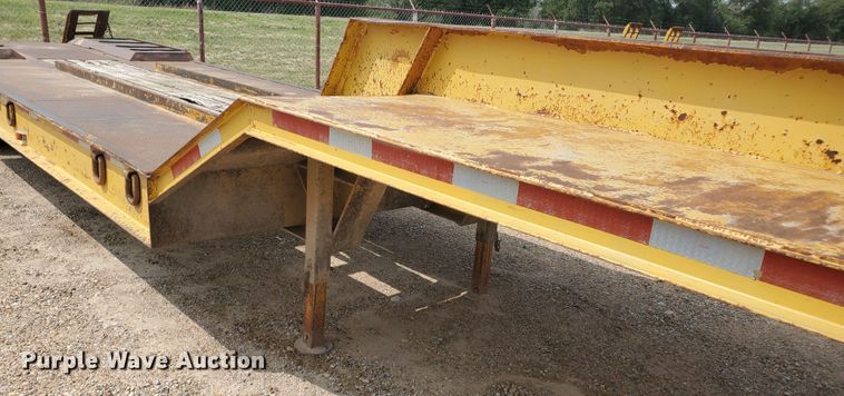 image for item DD0321 1982 Tech Steel equipment trailer