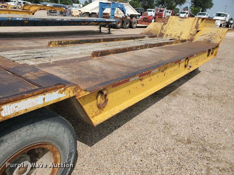 image for item DD0321 1982 Tech Steel equipment trailer