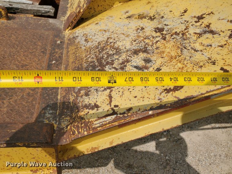 image for item DD0321 1982 Tech Steel equipment trailer