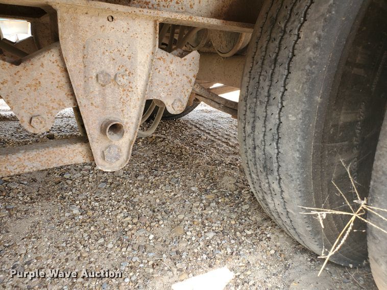 image for item DD0321 1982 Tech Steel equipment trailer