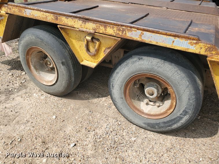 image for item DD0321 1982 Tech Steel equipment trailer