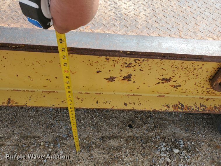 image for item DD0321 1982 Tech Steel equipment trailer