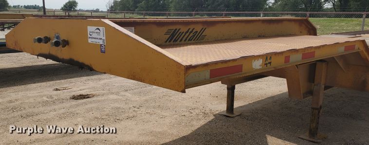 image for item DD0322 1998 Nuttall equipment trailer