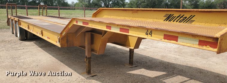 image for item DD0322 1998 Nuttall equipment trailer