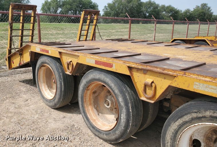 image for item DD0322 1998 Nuttall equipment trailer