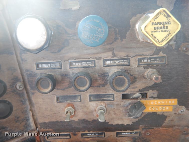 image for item DD0323 1981 Autocar  winch truck