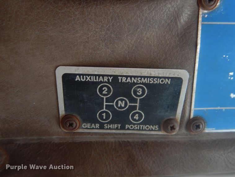 image for item DD0323 1981 Autocar  winch truck