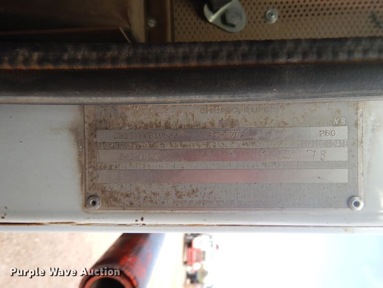 image for item DD0324 1979 International F5070  winch truck