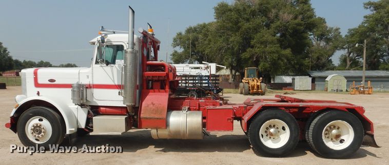 image for item DD0325 1981 Peterbilt 359  winch truck