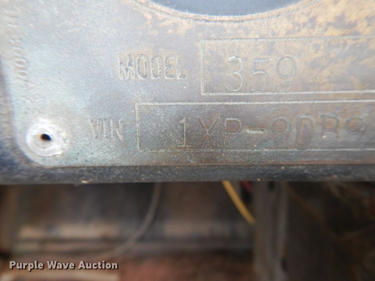 image for item DD0325 1981 Peterbilt 359  winch truck