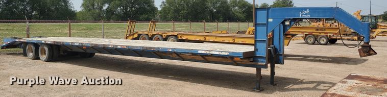 image for item DD0329 1996 J-Rod equipment trailer