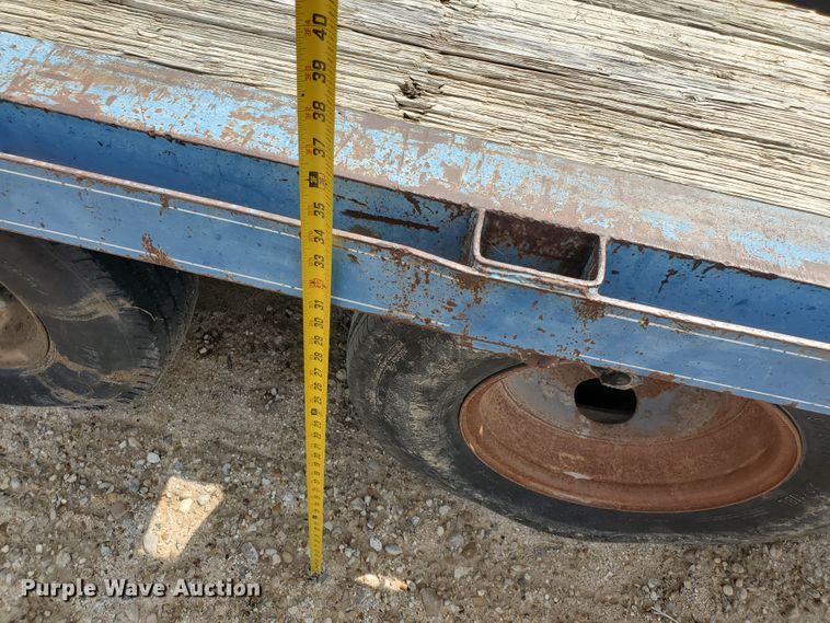 image for item DD0329 1996 J-Rod equipment trailer