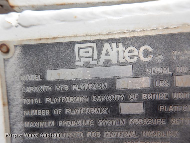 image for item DD0345 1995 Chevrolet C3500  bucket truck