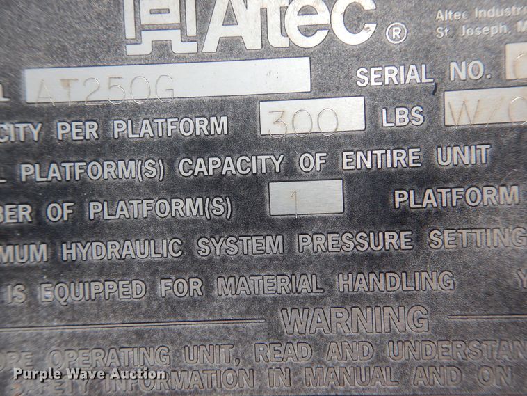 image for item DD0345 1995 Chevrolet C3500  bucket truck