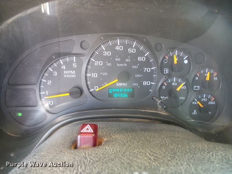 image for item DD0354 2003 Chevrolet C4500  flatbed truck