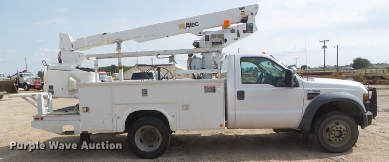 image for item DD0356 2008 Ford F450 Super Duty  bucket truck