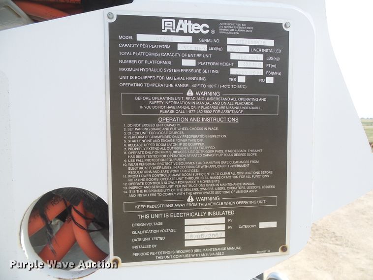 image for item DD0356 2008 Ford F450 Super Duty  bucket truck