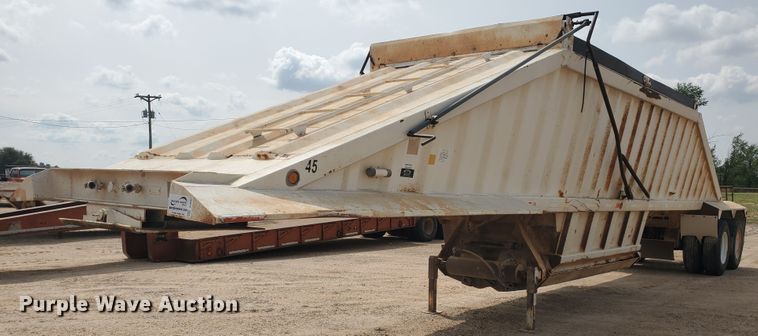 image for item DD0357 1999 CPS bottom dump trailer