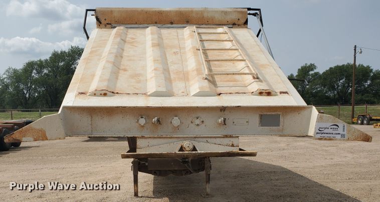image for item DD0357 1999 CPS bottom dump trailer