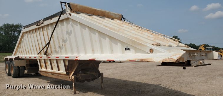 image for item DD0357 1999 CPS bottom dump trailer